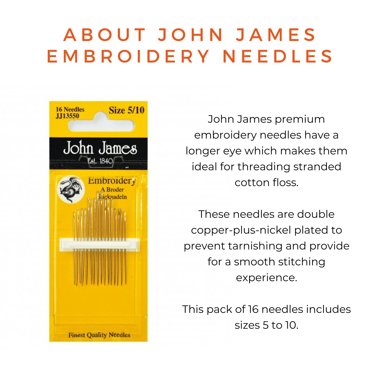 John James Needle Packs