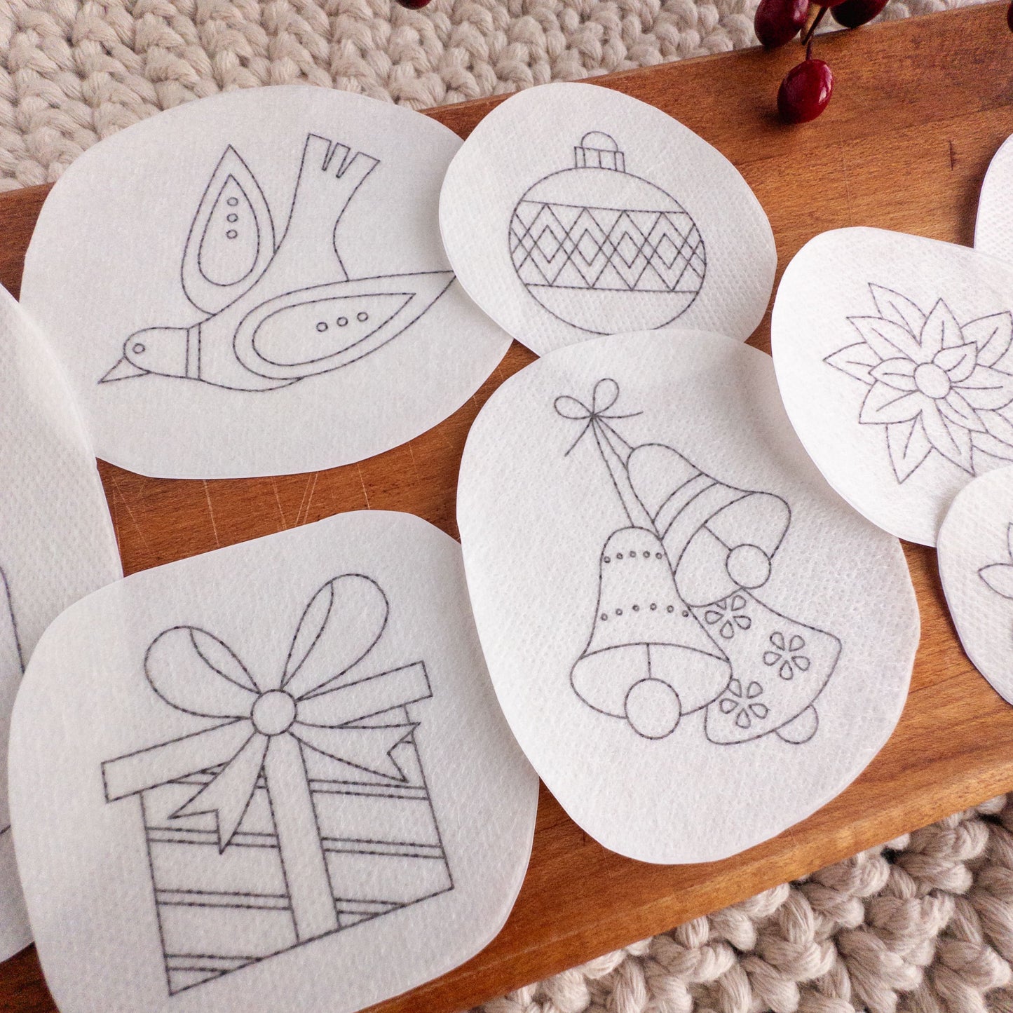 Christmas Stick and Stitch Patterns