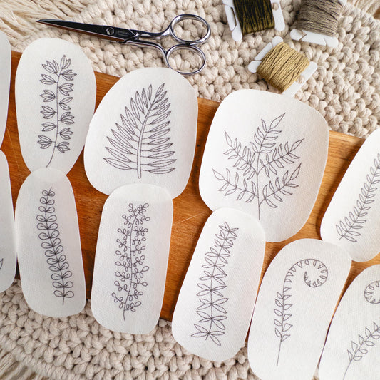 Fern Stick and Stitch Patterns