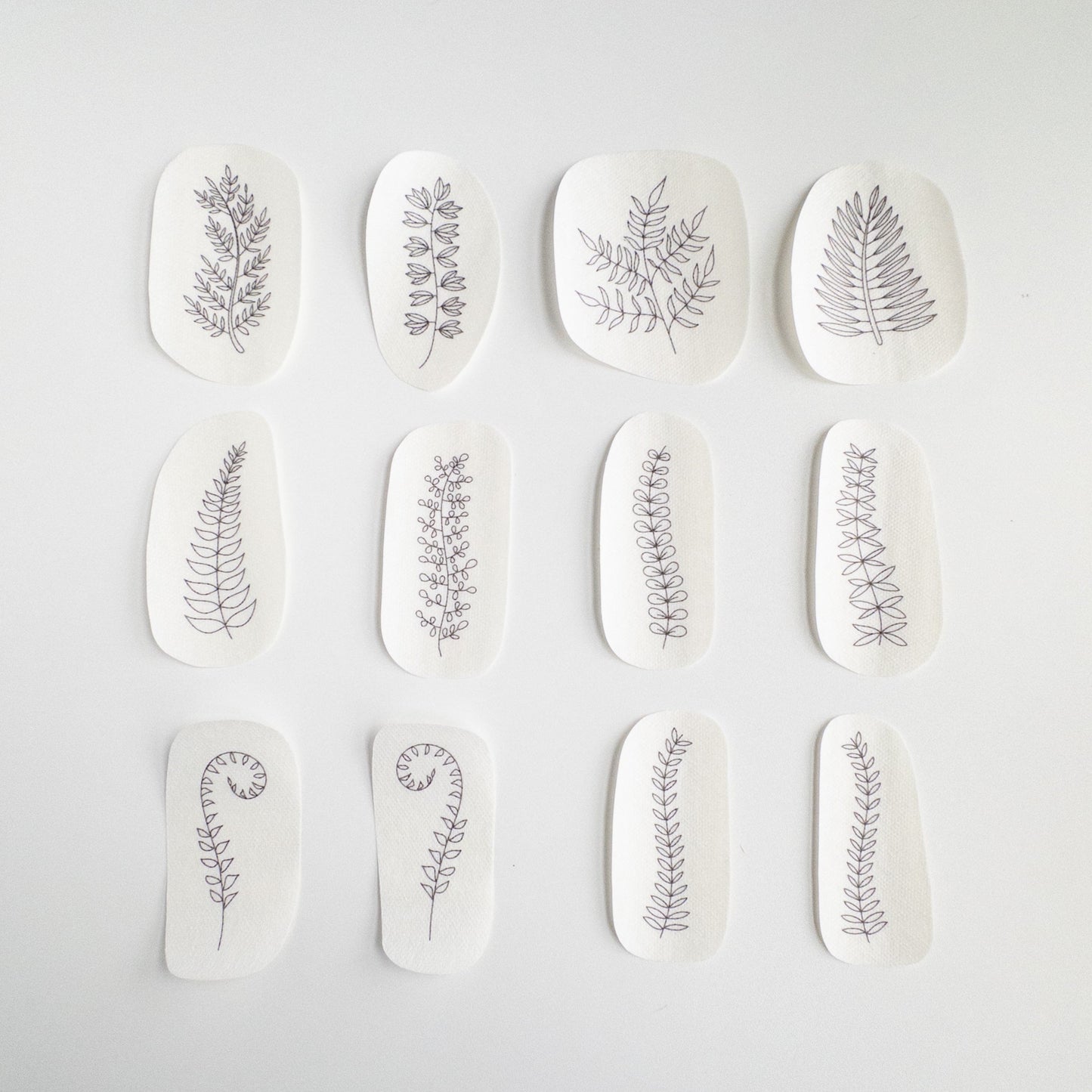 Fern Stick and Stitch Patterns