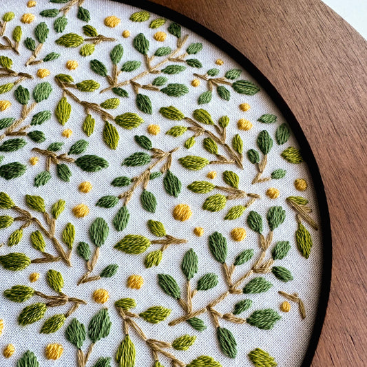 Lemon Grove Embroidery Pattern