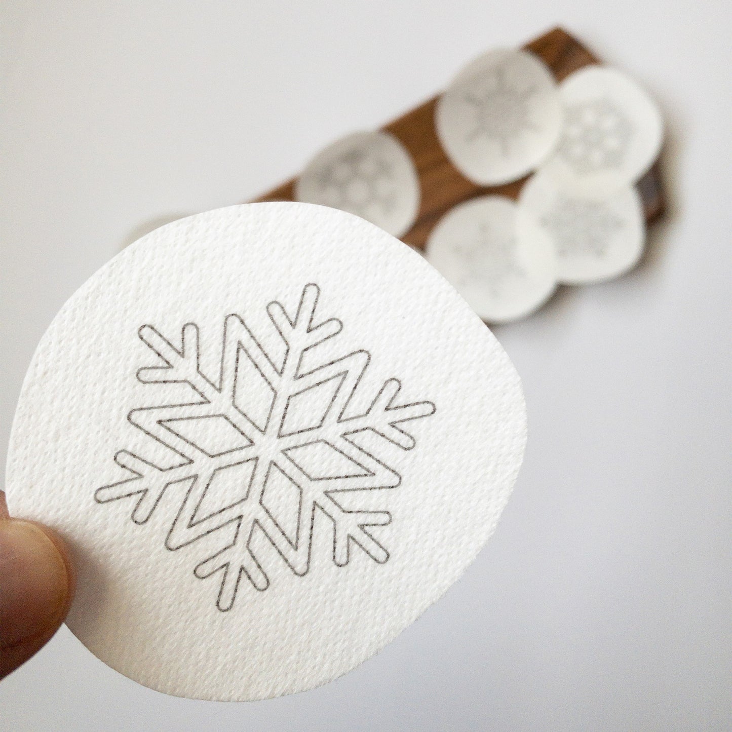 Snowflake Stick and Stitch Patterns